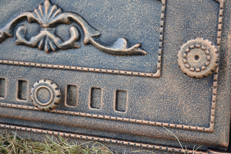 Backofentür Aus Gusseisen – 48 X 27 Cm, Für Holzöfen, Pizzaöfen Oder Räuchereien, Neu