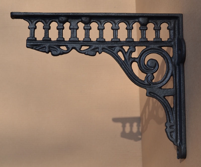 Industrial Style Cast Iron Gallows Brackets Shelf Bracket Vintage Design
